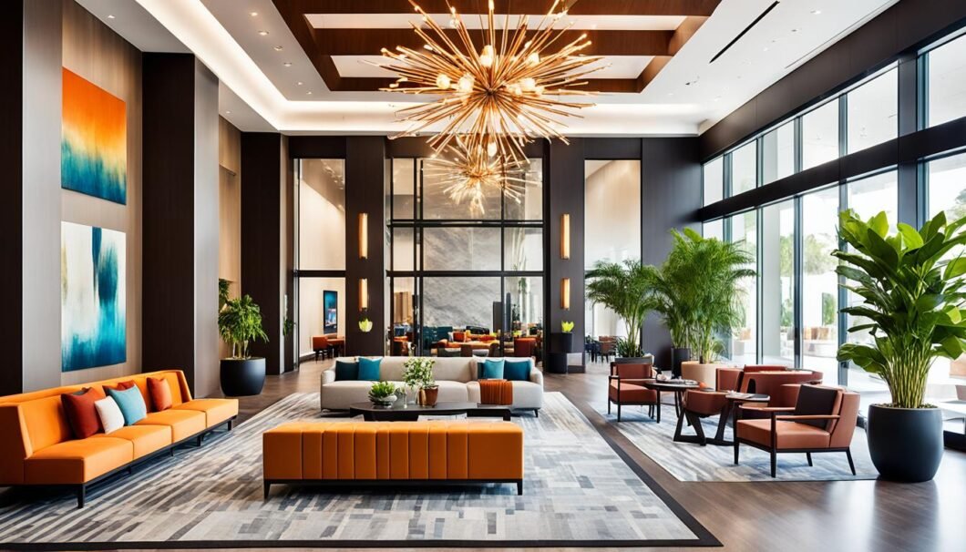 Decoración de hoteles con muebles