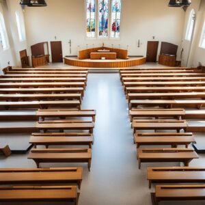 Cómo organizar la distribución de bancas en tu iglesia