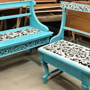 Cómo restaurar bancas antiguas y darles nueva vida