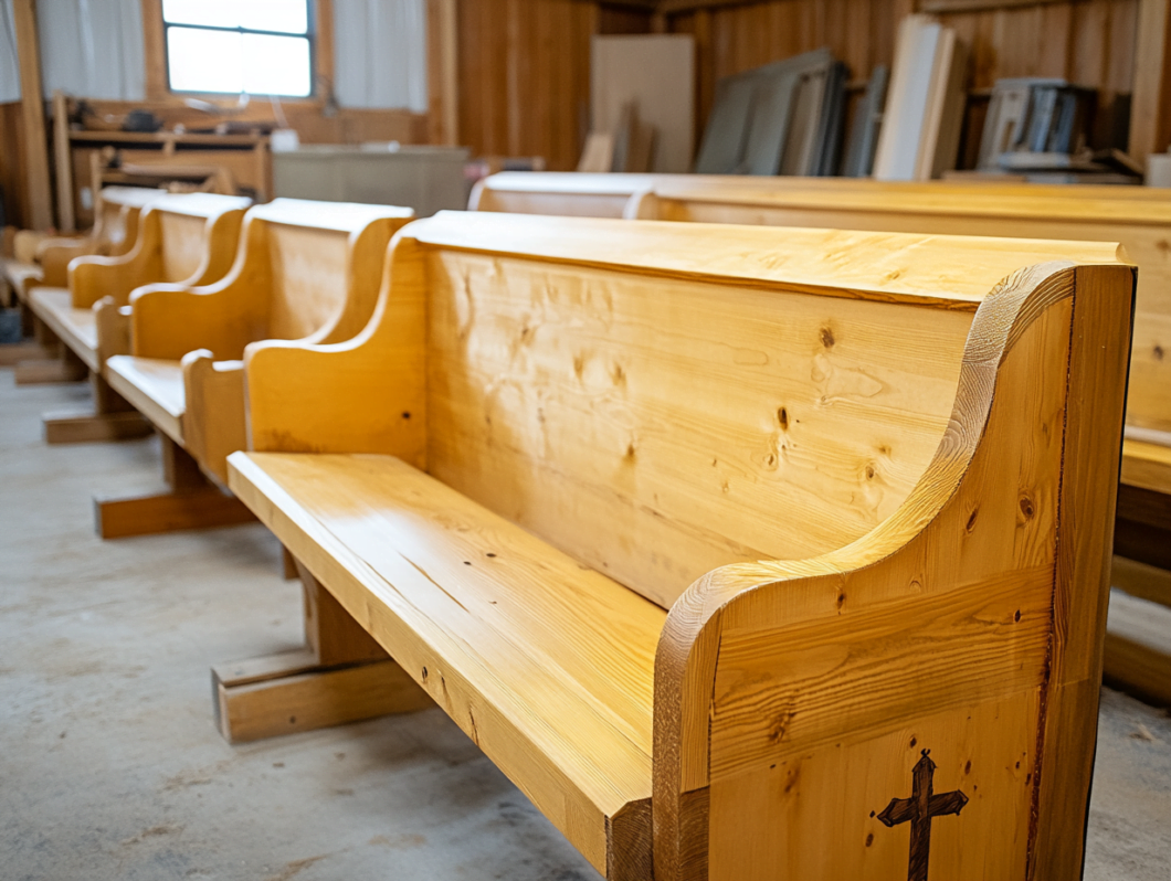 Cómo se Fabrican las Bancas de Iglesias