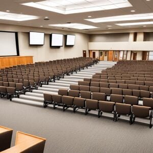 La versatilidad de las bancas modulares en iglesias