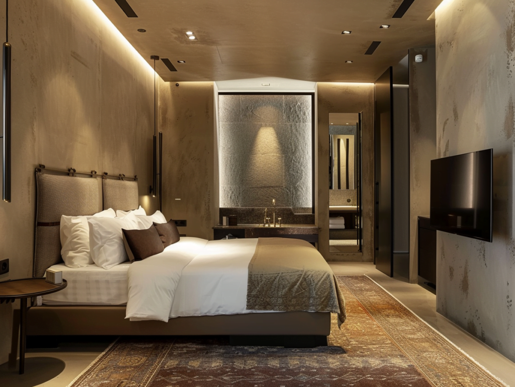 Mobiliario de Lujo para habitaciones de Hoteles