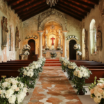 arreglos para bancas de iglesia